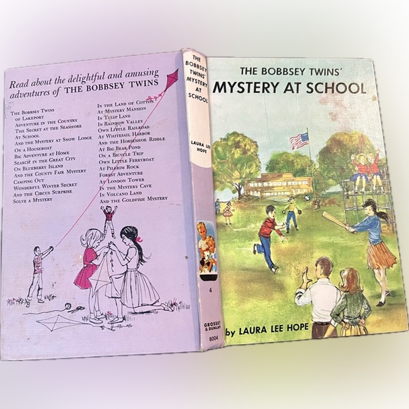 Bobbsey Twins Hardcover Books Lot of 3 1950-60 #4-15-48 Bicycle Trip County Fair - Picture 6 of 16